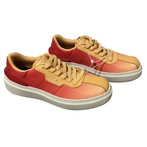 Skechers Mark Mason LO Lace-up Sneaker Women Shoes Red/orange/wellow Size 10 - Red/Yellow/Orange - 177663