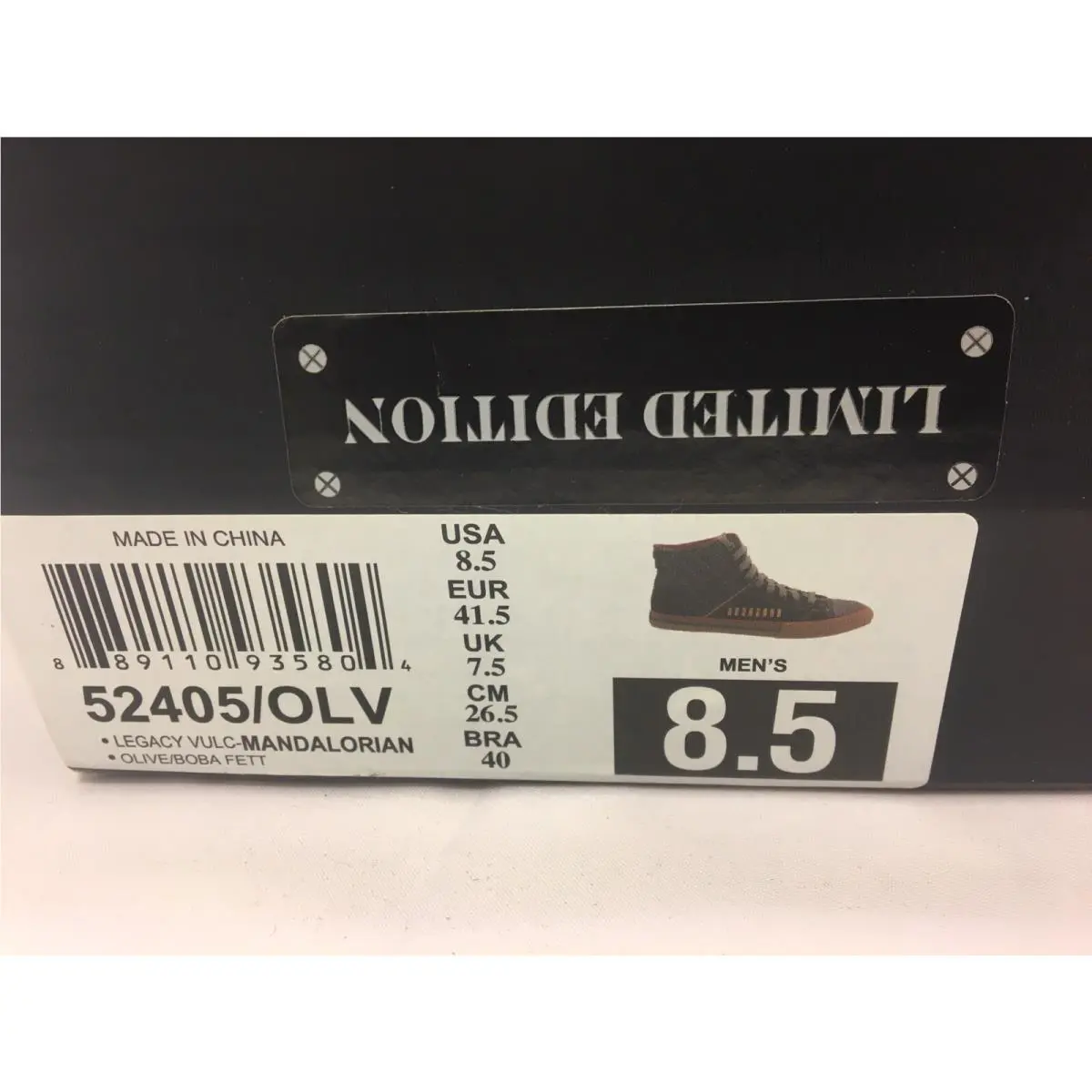 Skechers shoes - 52405/OLV Olive/Boba Fett - Fett - 52405/OLV Olive/Boba Fett - Olive (UPC: 889110935804) 6