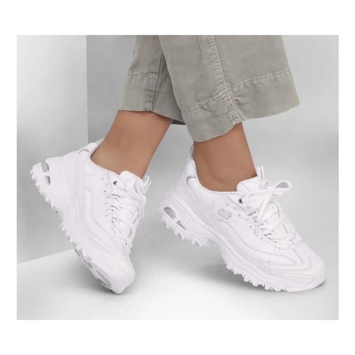 Skechers shoes - 11931 - 11931 - White/Silver (UPC: 889110354339) 0
