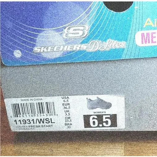 Skechers shoes - 11931 - 11931 - White/Silver (UPC: 889110354339) 9
