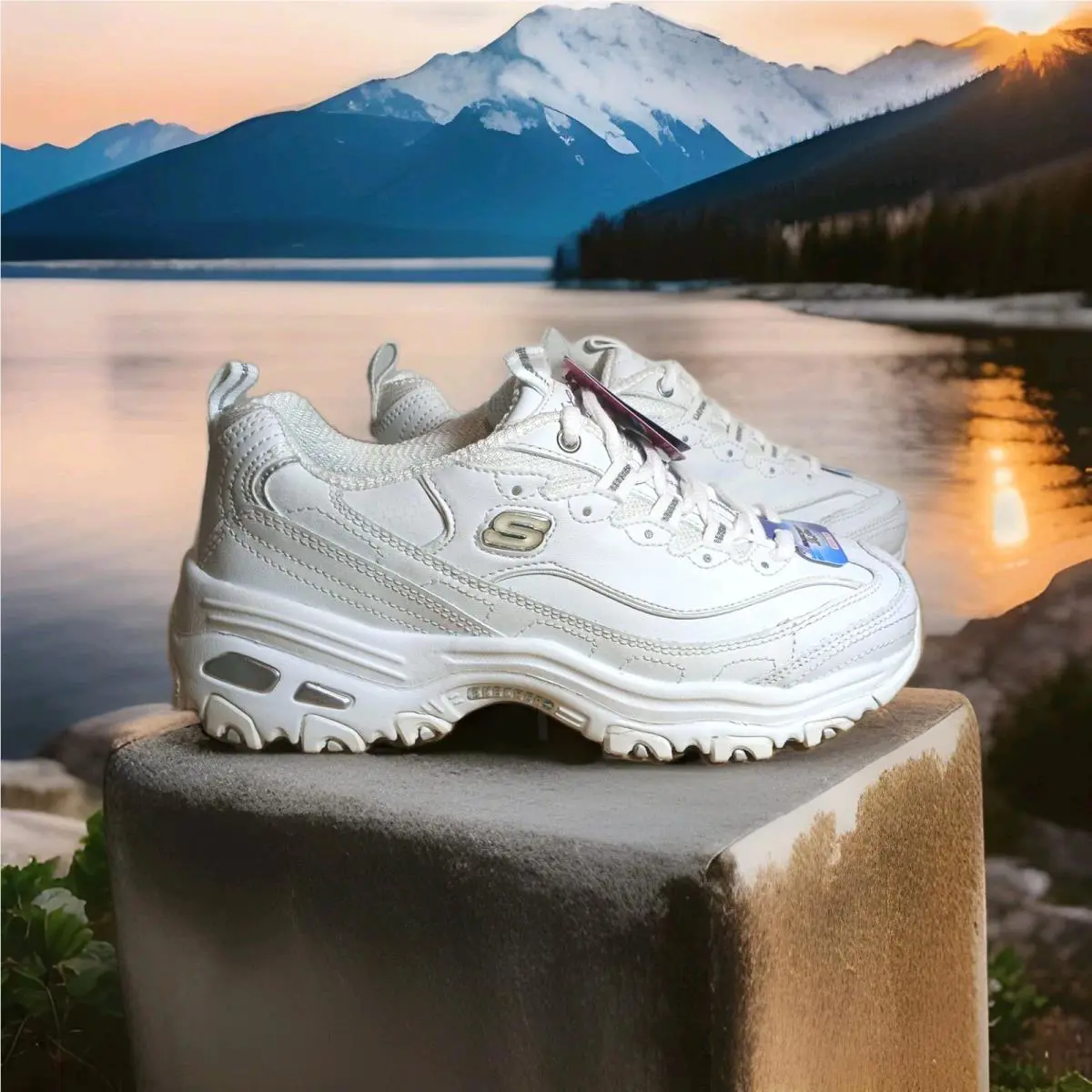 Skechers shoes - 11931 - 11931 - White/Silver (UPC: 889110354339) 0