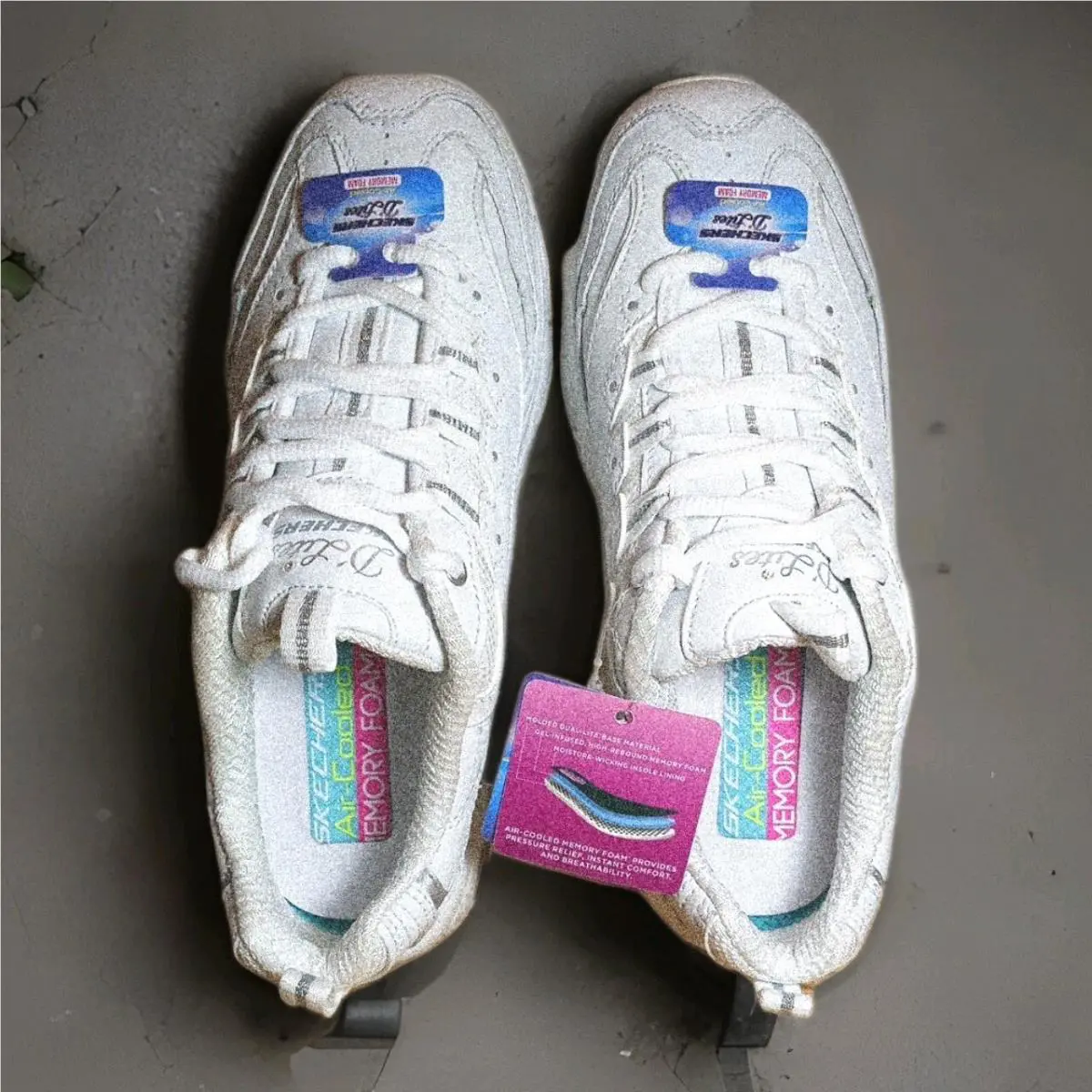 Skechers shoes - 11931 - 11931 - White/Silver (UPC: 889110354339) 3