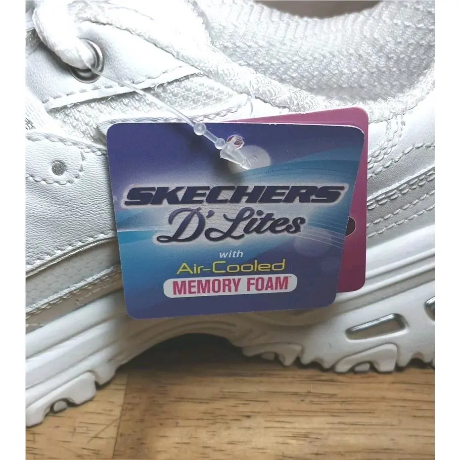 Skechers shoes - 11931 - 11931 - White/Silver (UPC: 889110354339) 7