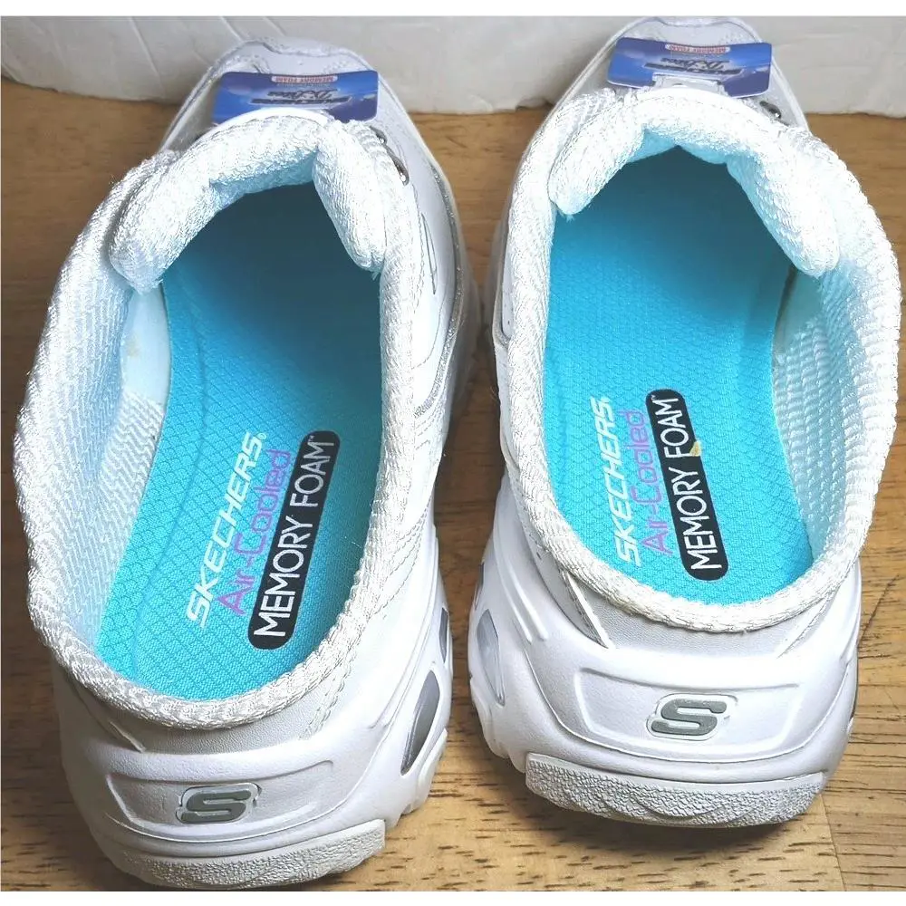 Skechers shoes - SKECHERS D`Lites - 11933 - White+Silver (UPC: 889110355145) 5