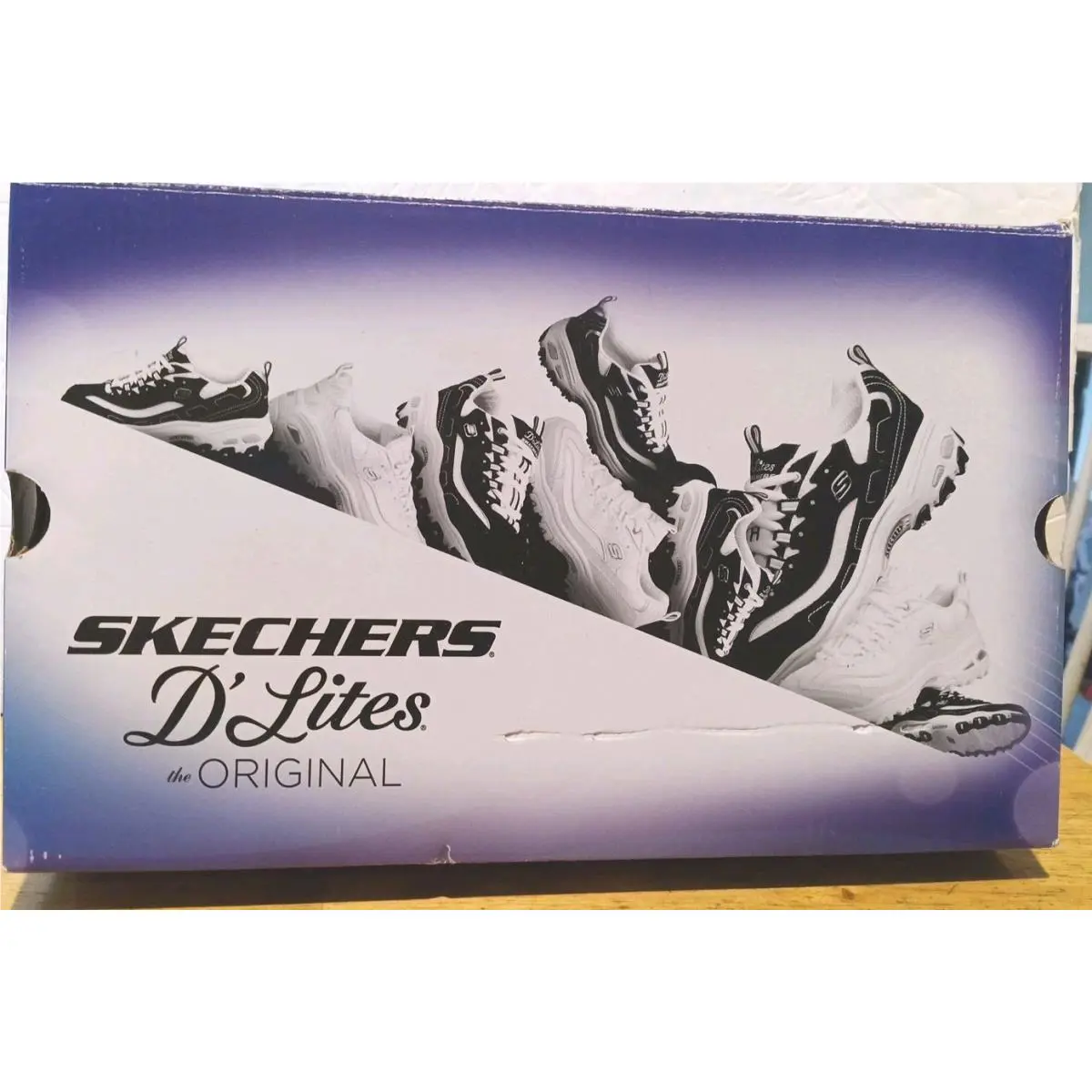 Skechers shoes - SKECHERS D`Lites - 11933 - White+Silver (UPC: 889110355145) 7