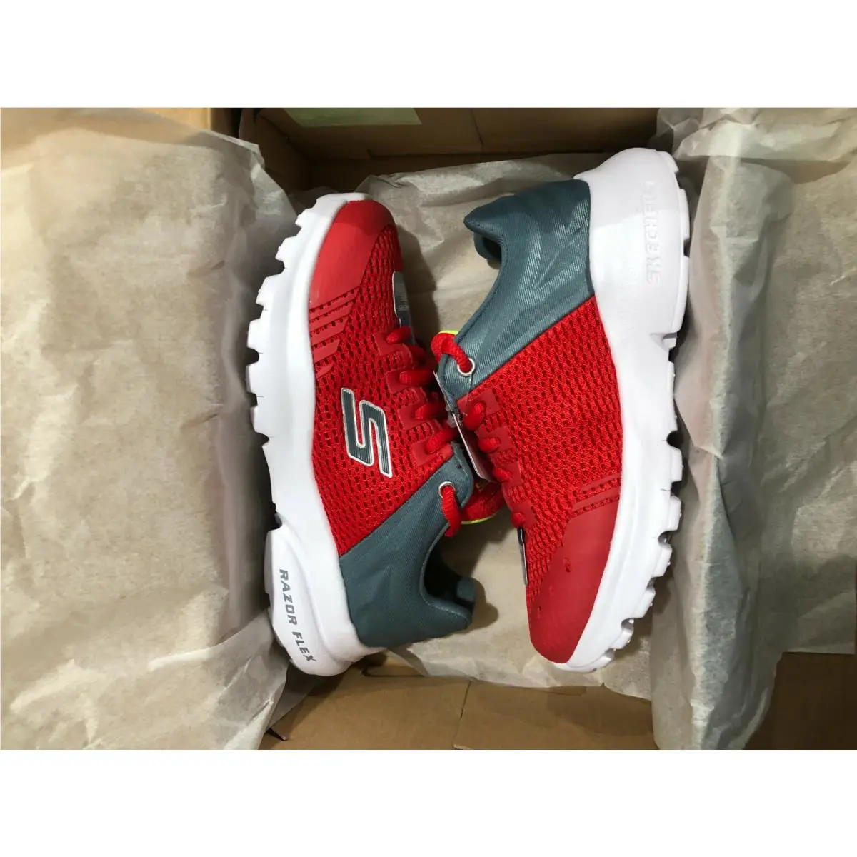 Skechers shoes - SKETCHERS AIR-COOLED MEMORY FOAM - SKETCHERS MEMORY FOAM - 403780L/RDCC - Red (UPC: 195204078792) 0