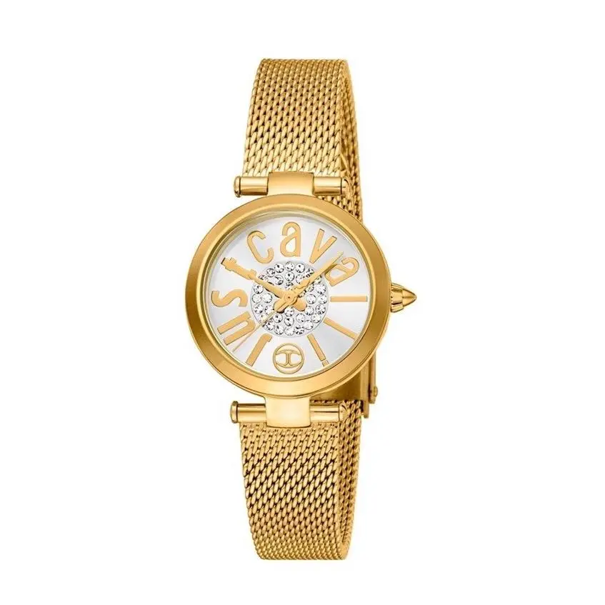 Women`s Watch Modena Gold Plated / White JC1L280M0045 by Just Cavalli