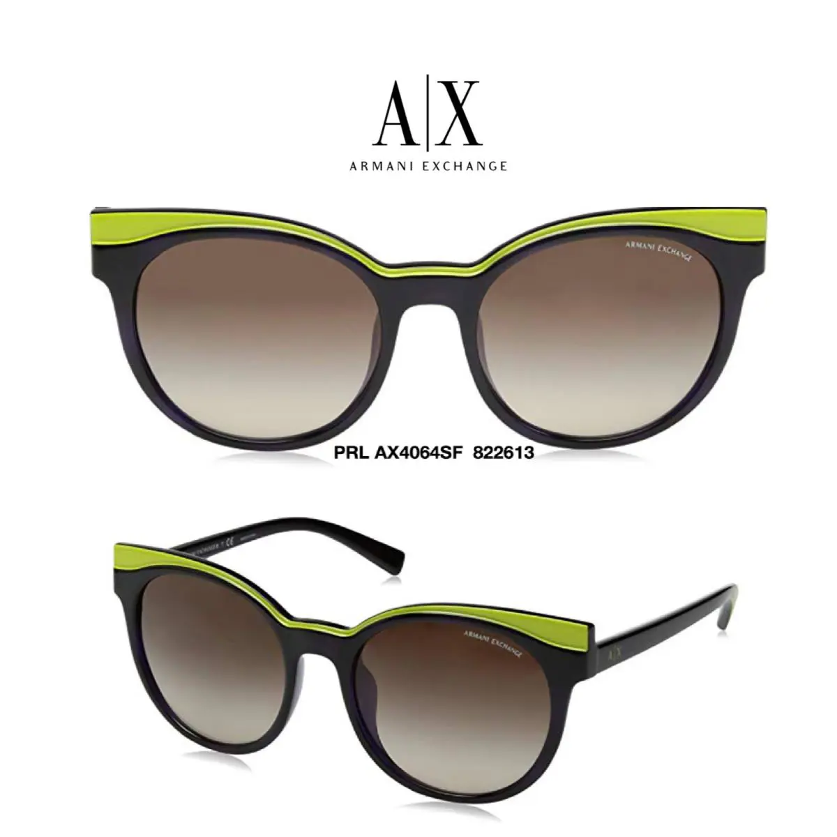 Coach Armani Exchange AX4064SF Sunglasses Multi Colors Available Authentic/new
