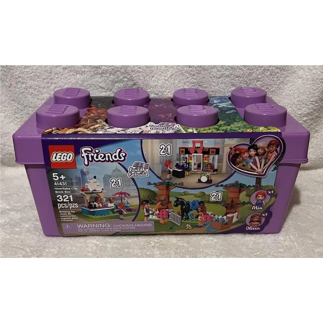 Lego Friends Set 41431 Heartlake City Brick Box 2 in 1 Retried 2020