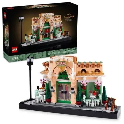 Lego Icons French Café 10362 Building Kit 1101 Pcs