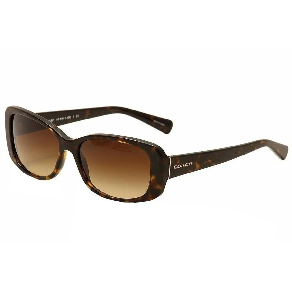 Coach Women`s HC8168 512013 Sunglasses Dark Tortoise/brown Gradient 56mm