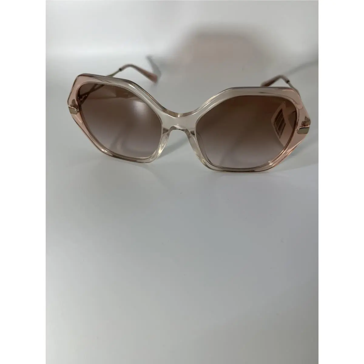 HC8315 C3445 564013 Sunglasses Peach Transparent Grad/brown-rose Gradient by Coach