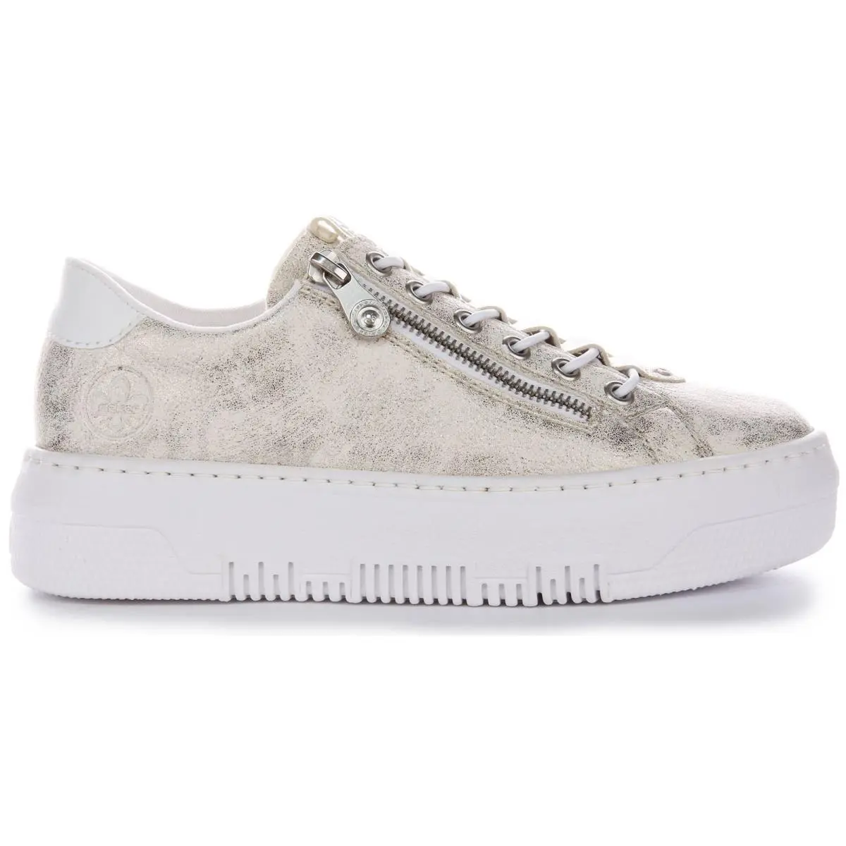 Rieker shoes - WHITE BRONZE 0