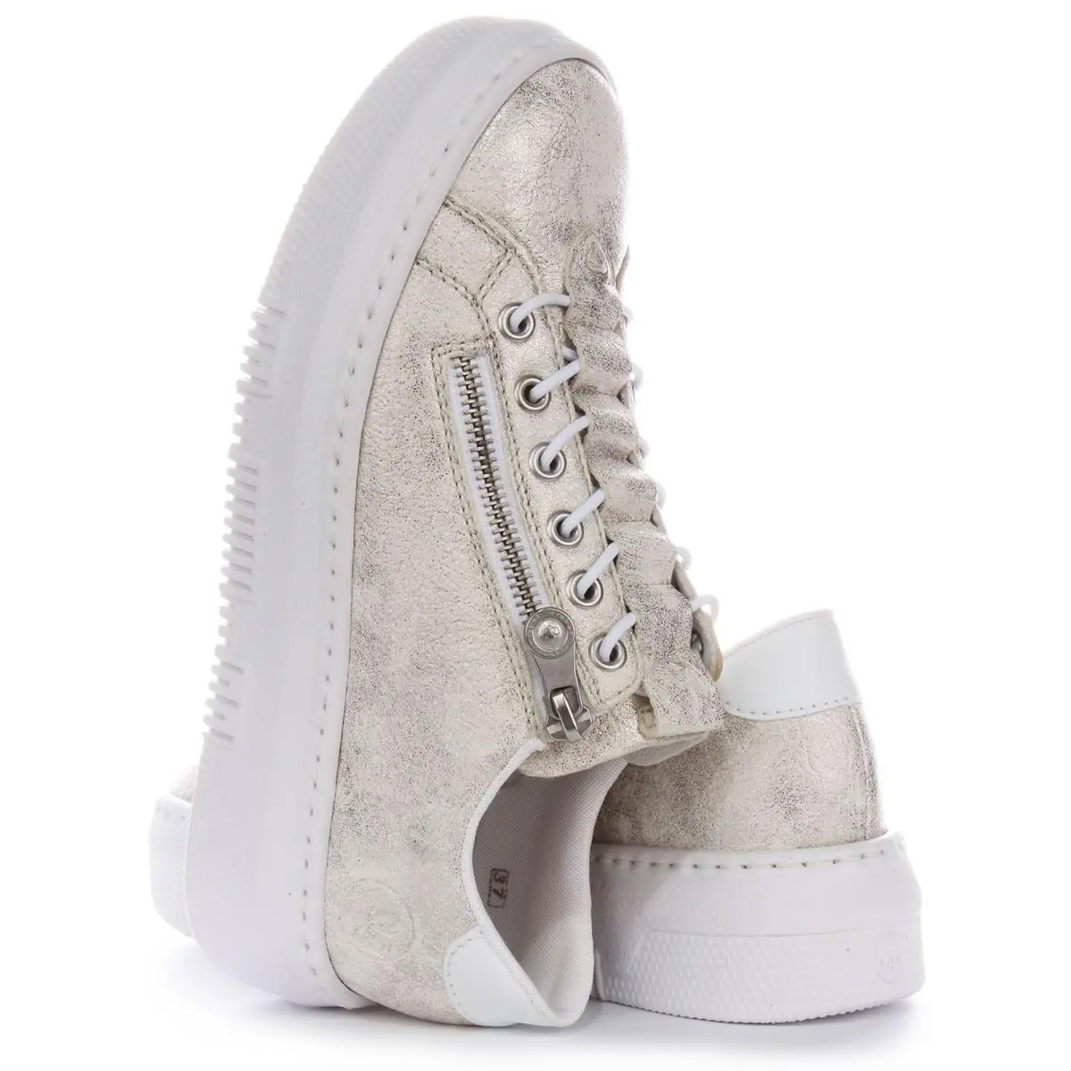 Rieker shoes - WHITE BRONZE 2