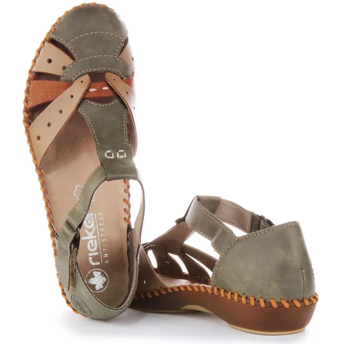 Rieker shoes - GREEN MULTI 2