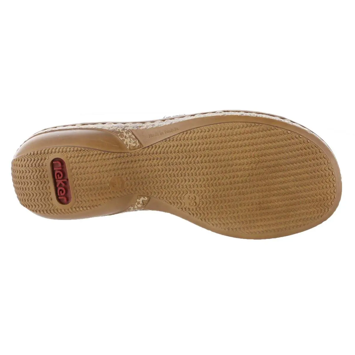 Rieker shoes - Metallic 1