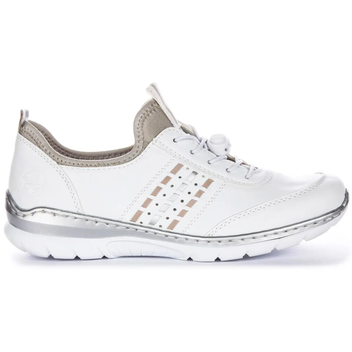 Rieker shoes - WHITSILVER 0