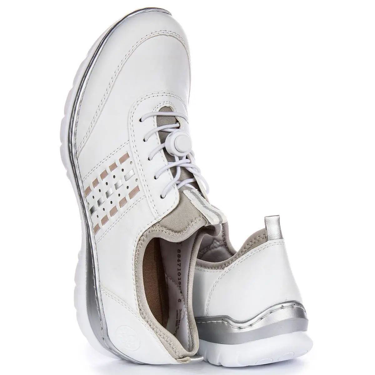 Rieker shoes - WHITSILVER 2