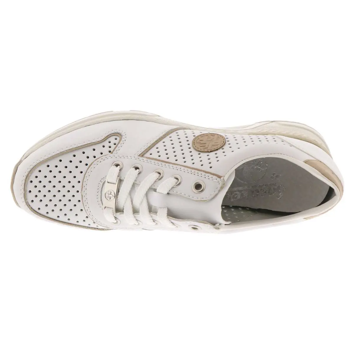 Rieker shoes - White/Nude 0