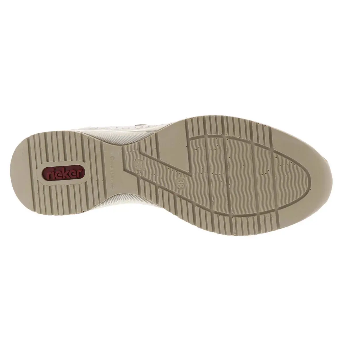 Rieker shoes - White/Nude 1