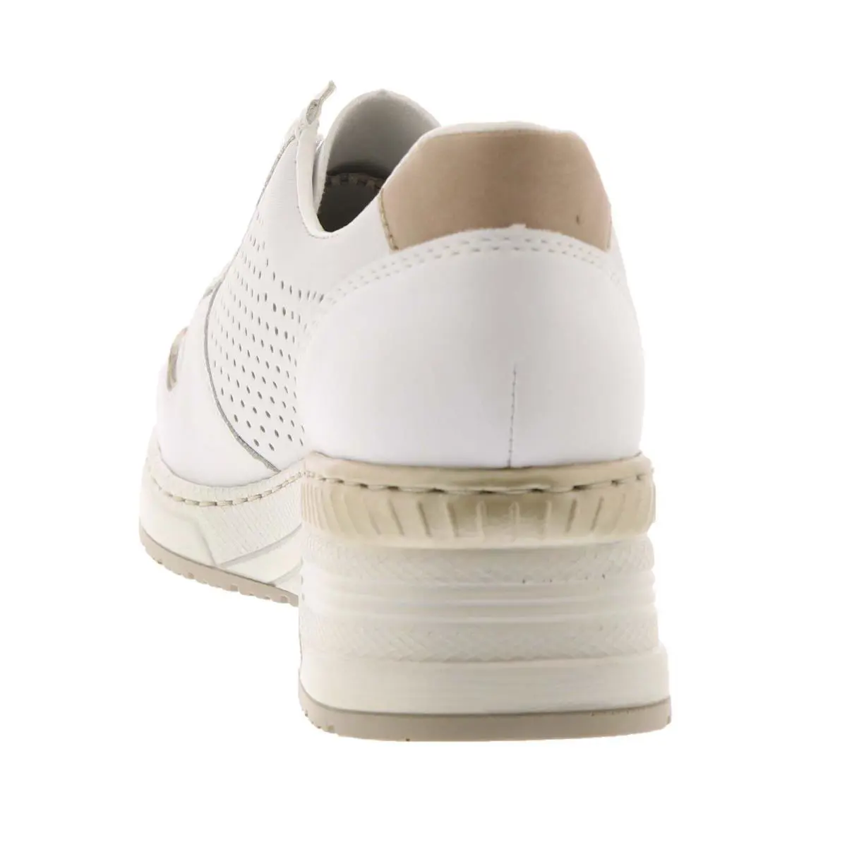 Rieker shoes - White/Nude 4