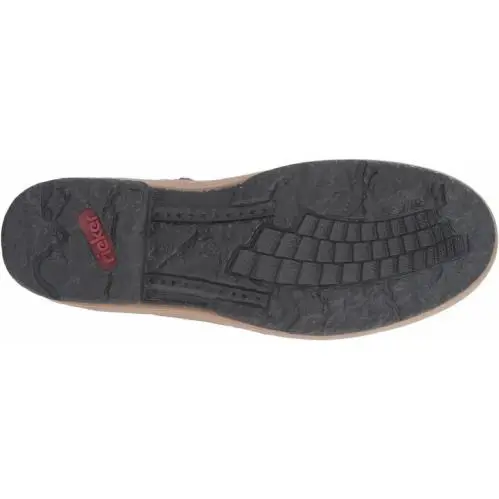 Rieker shoes - RIEKER Z6798-35 ROLL-DOWN - RED COMBINATION 4