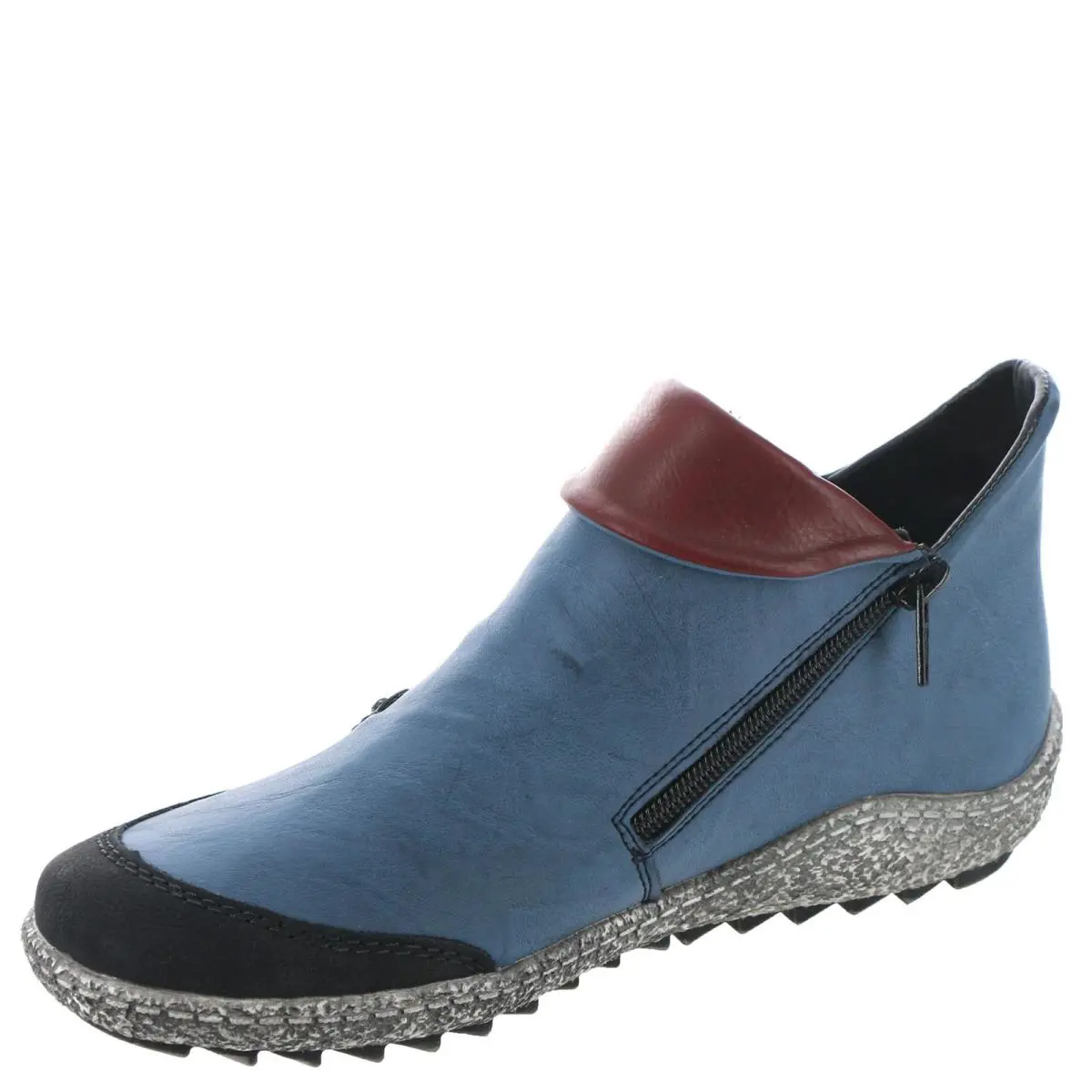 Rieker shoes - Royal Blue/Multi 8