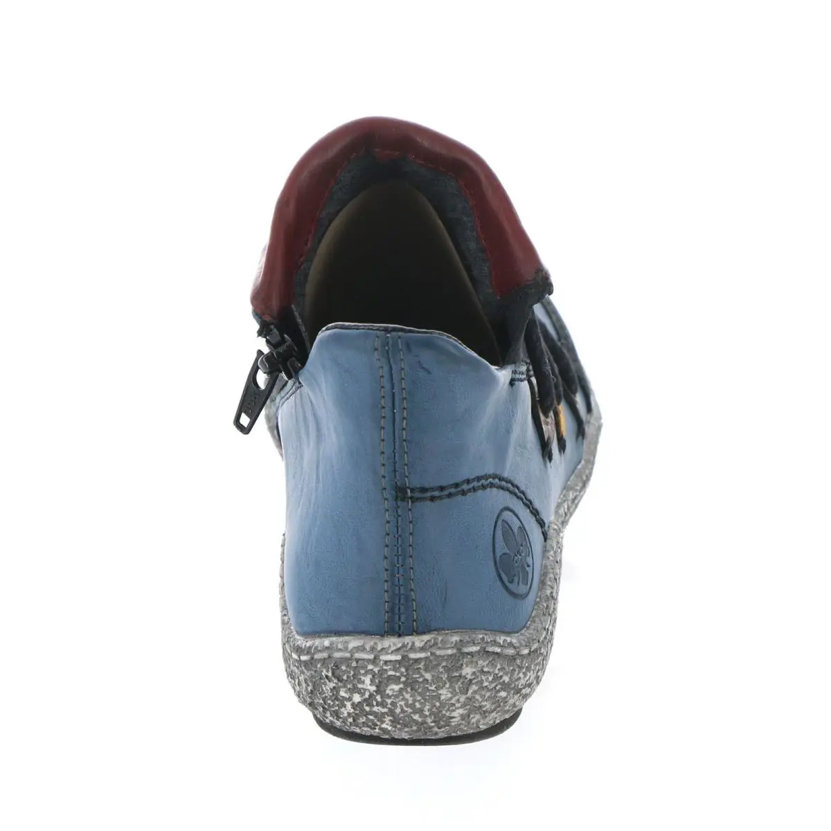 Rieker shoes - Royal Blue/Multi 10