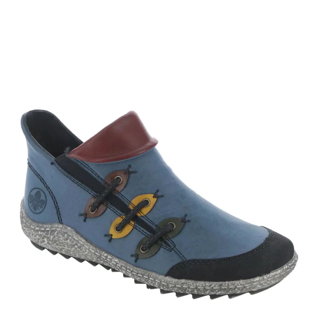 Rieker shoes - Royal Blue/Multi 5