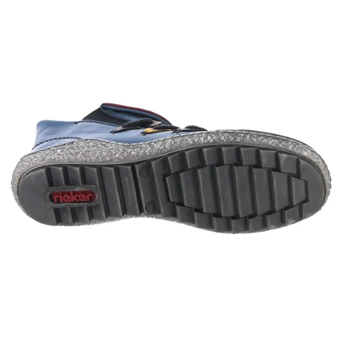 Rieker shoes - Royal Blue/Multi 7