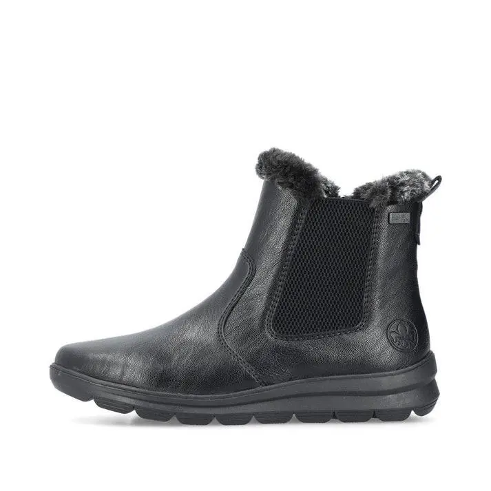 Rieker shoes - Schwarz/Anthrazit/Schwarz 4