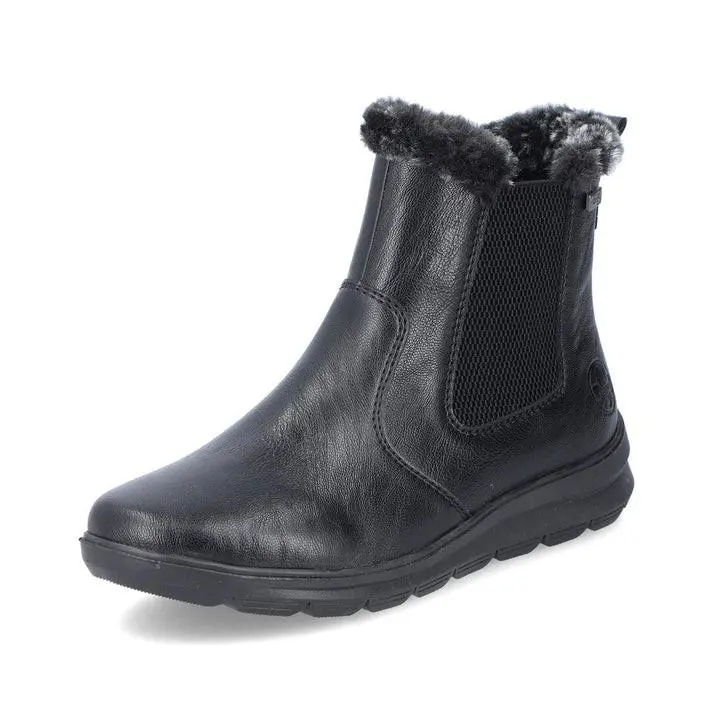 Rieker shoes - Schwarz/Anthrazit/Schwarz 8