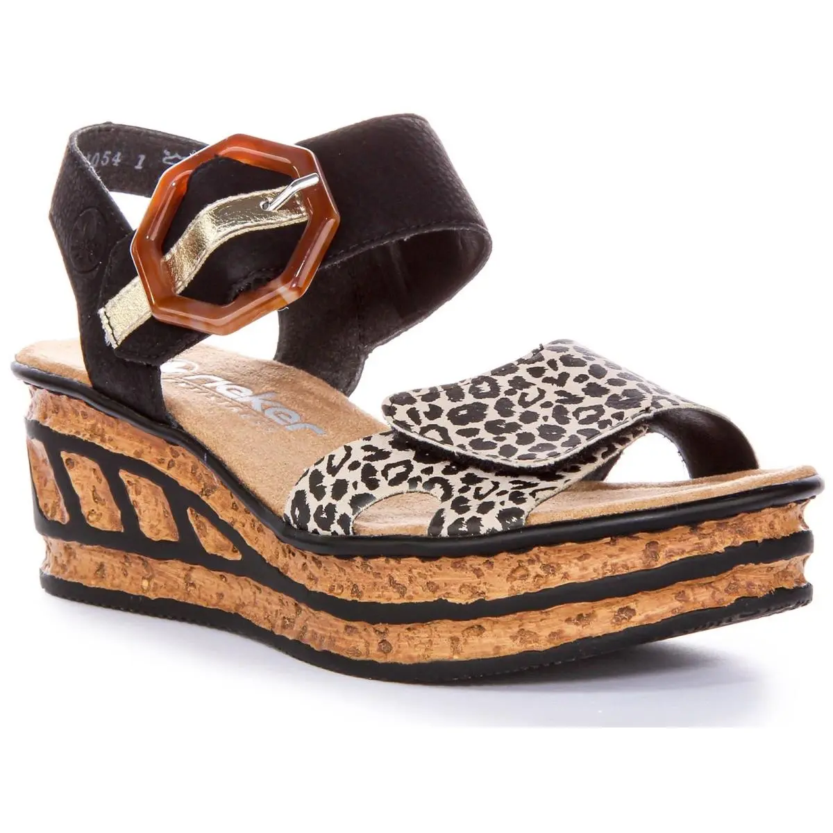 Rieker shoes - BLACK MULTI 5
