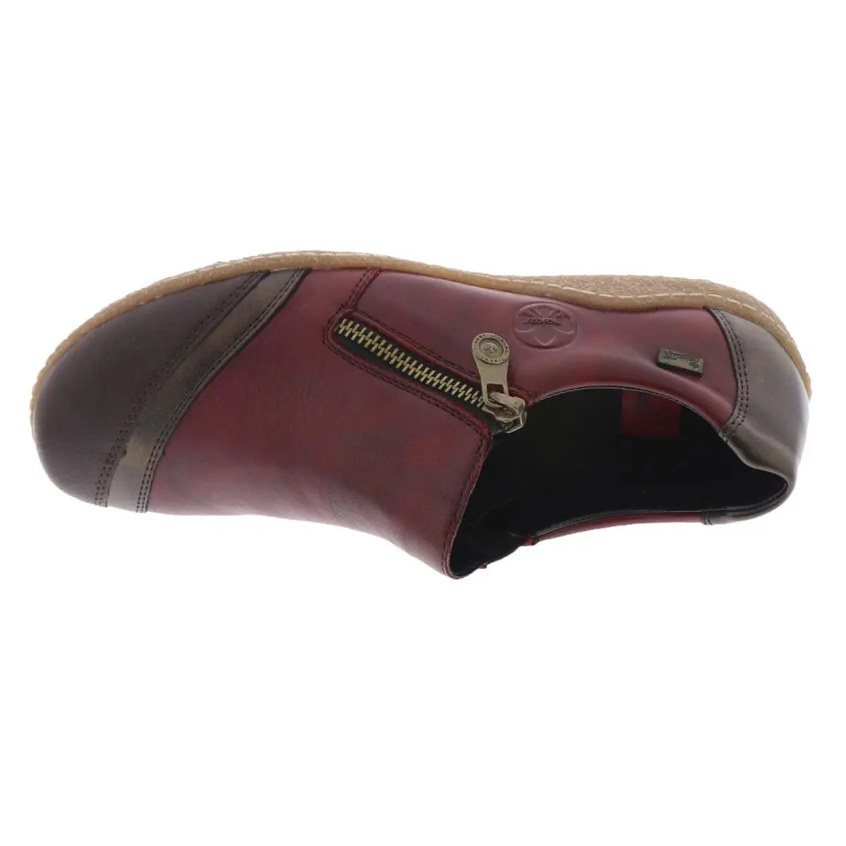 Rieker shoes - Bordeaux/Brown 4