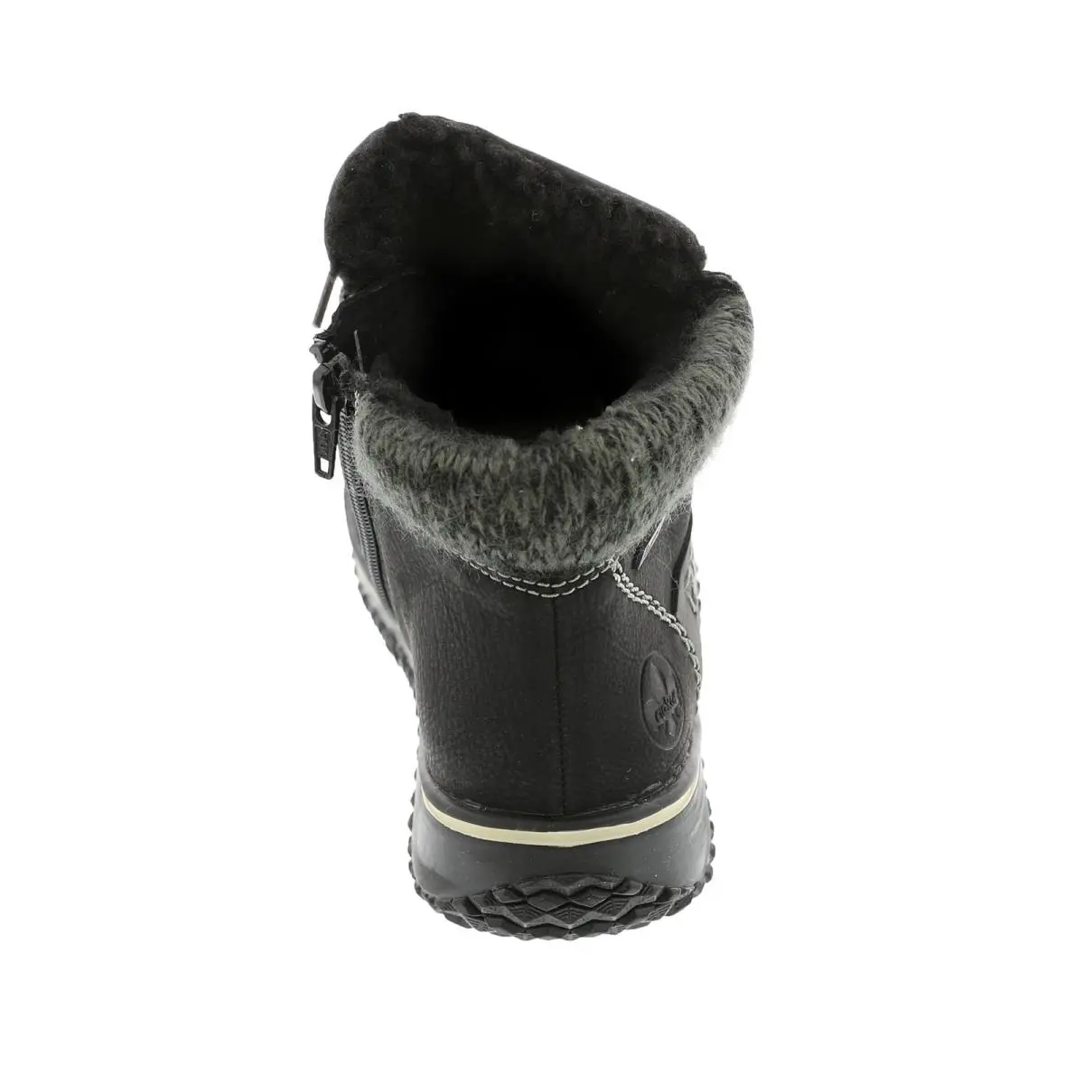 Rieker shoes - Black/Anthracite 4