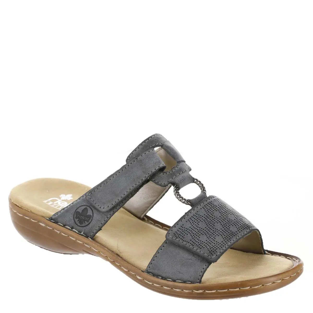 Rieker Regina 85 Women`s Sandal - Blue