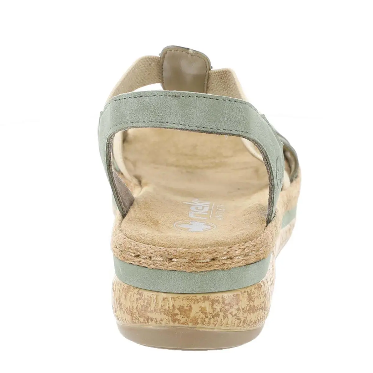 Rieker shoes - Sage/Cream 3