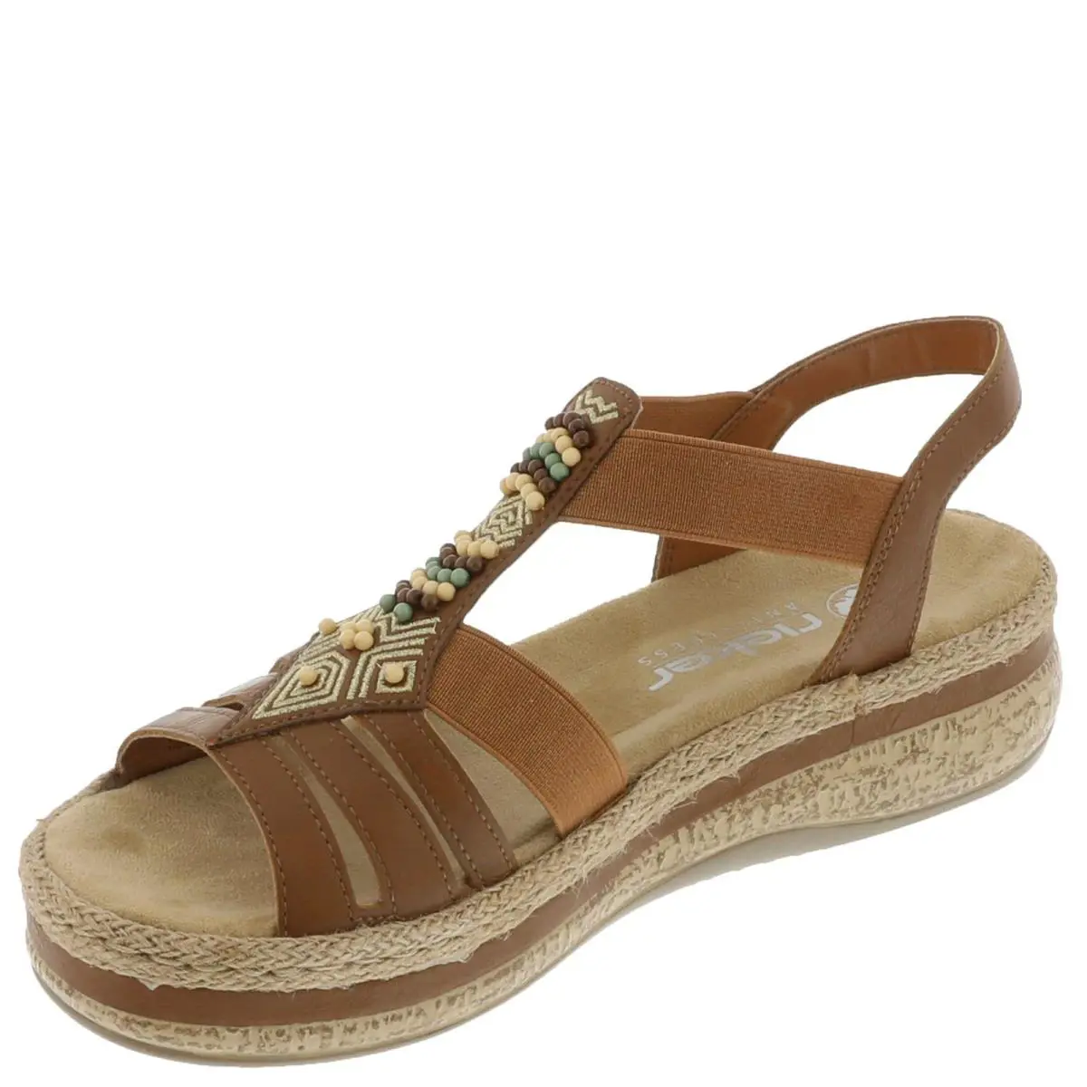 Rieker shoes - Sage/Cream 12