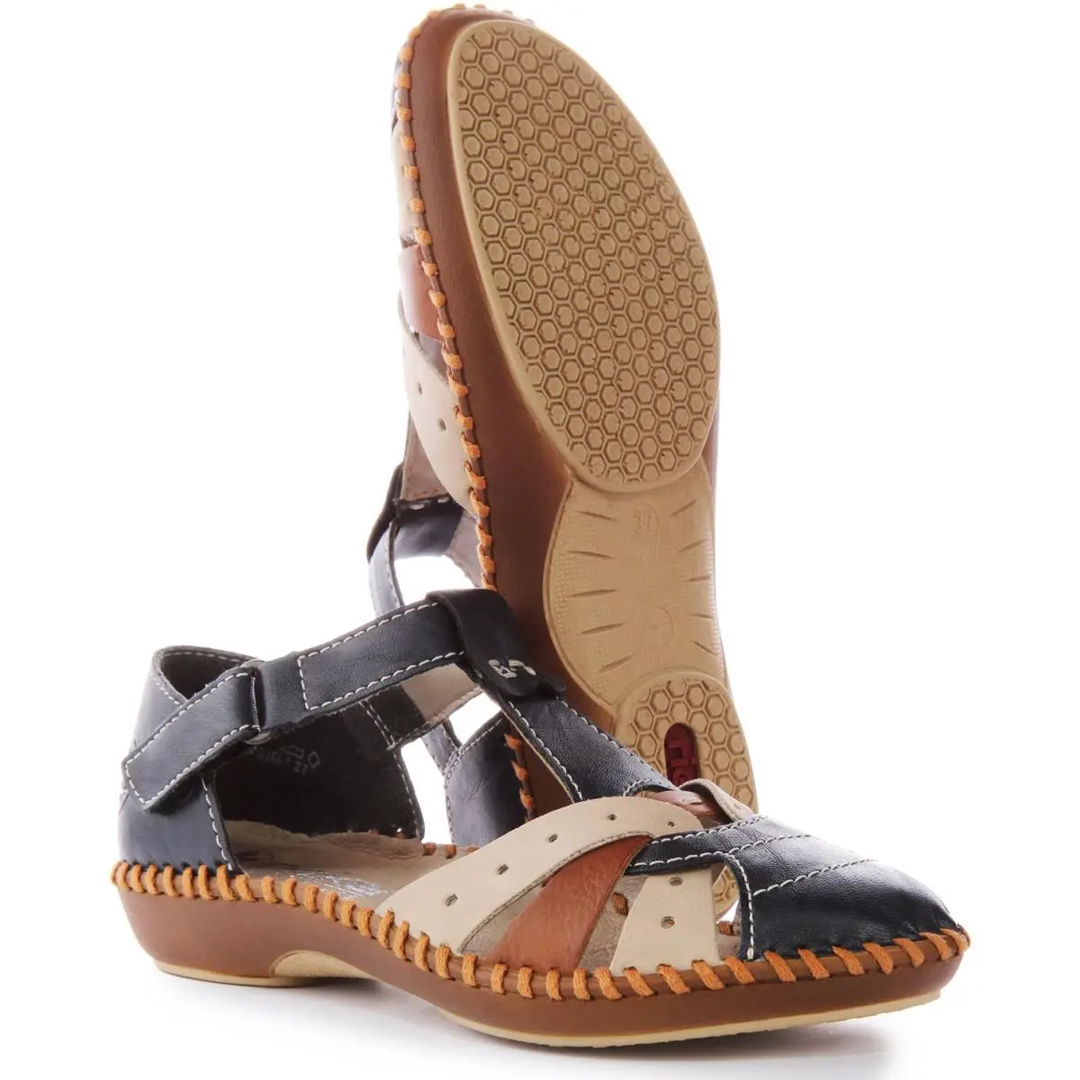 Rieker shoes - WHITE MULTI 21