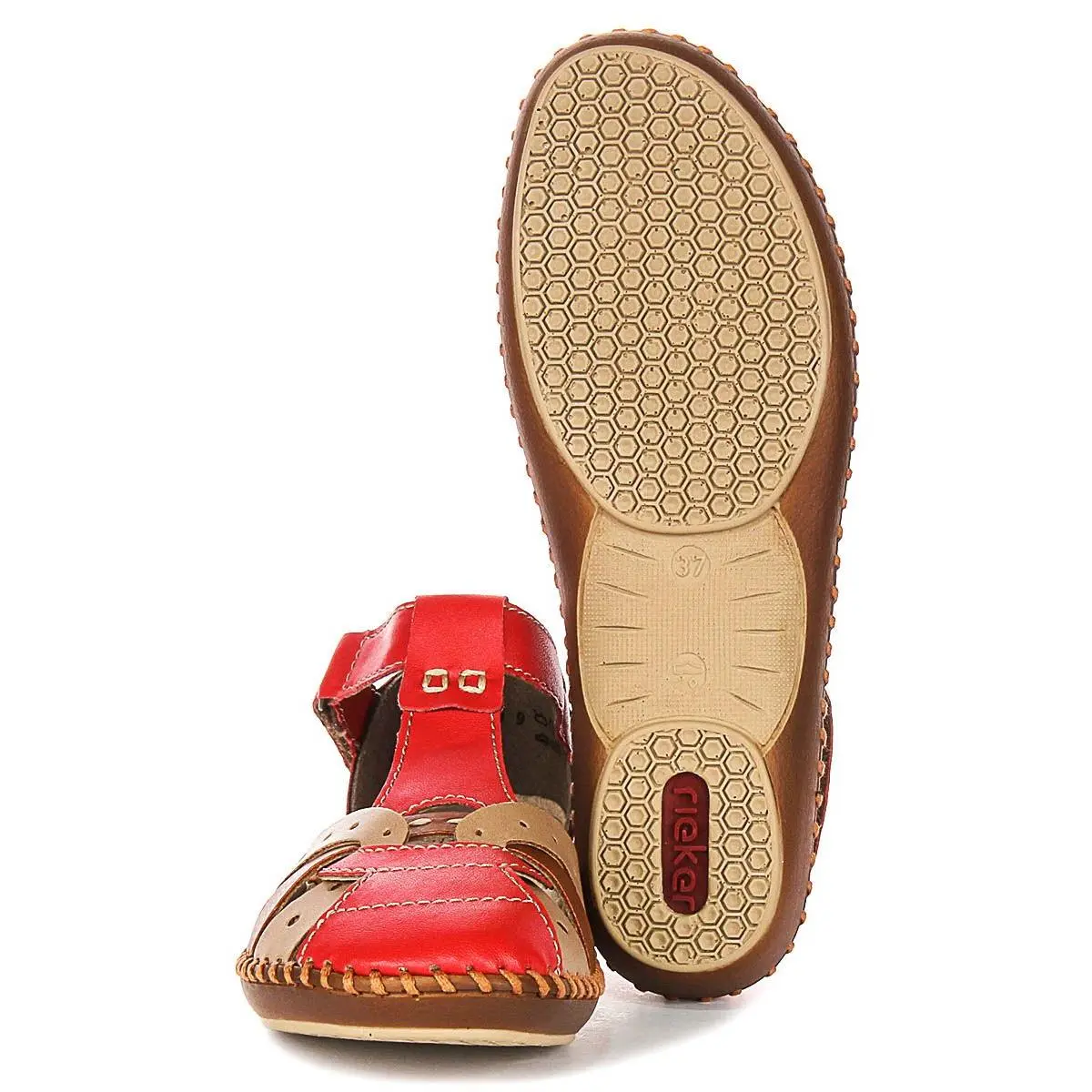 Rieker shoes - WHITE MULTI 15