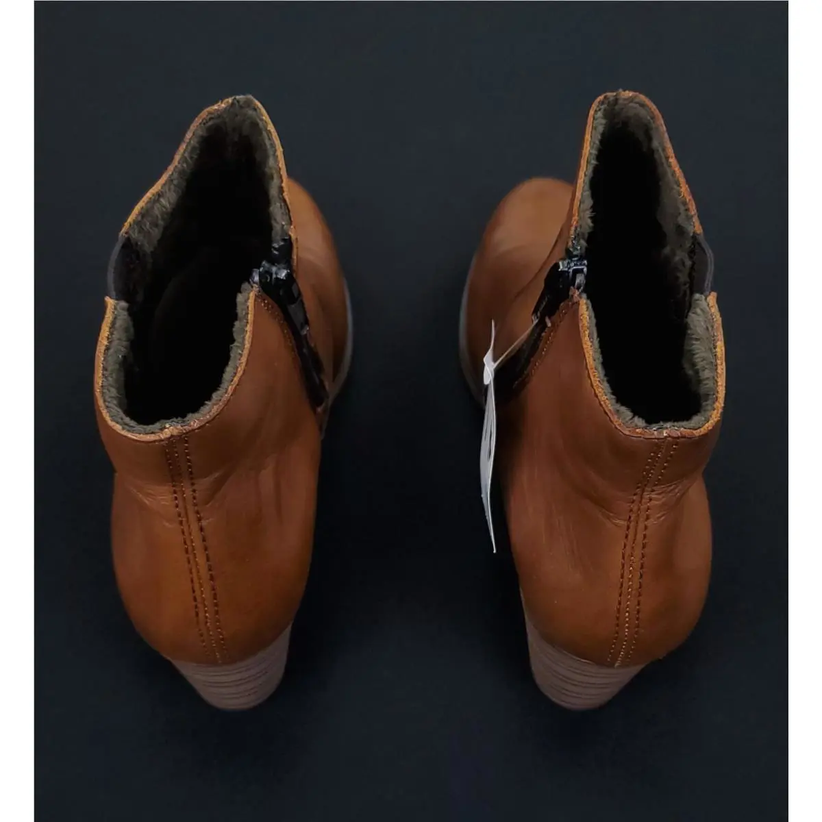 Rieker shoes - RIEKER Yvonne Leather Boot - Yvonne Leather Boot - Y8989-22 - Brown (UPC: 644403636109) 6