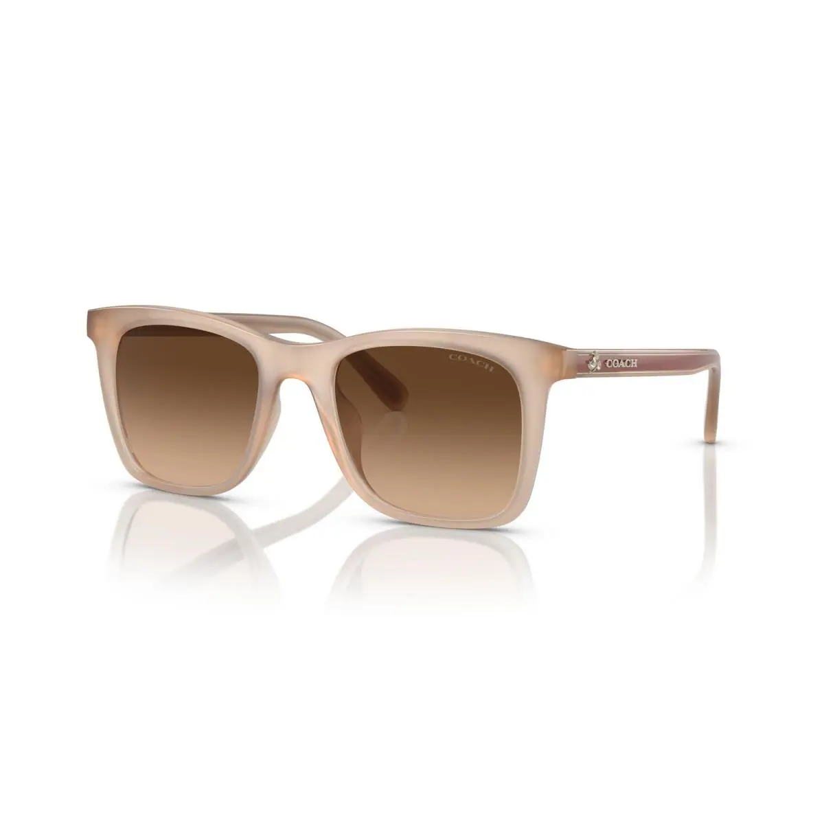 8374U Age Group Sunglasses 574774 White by Coach