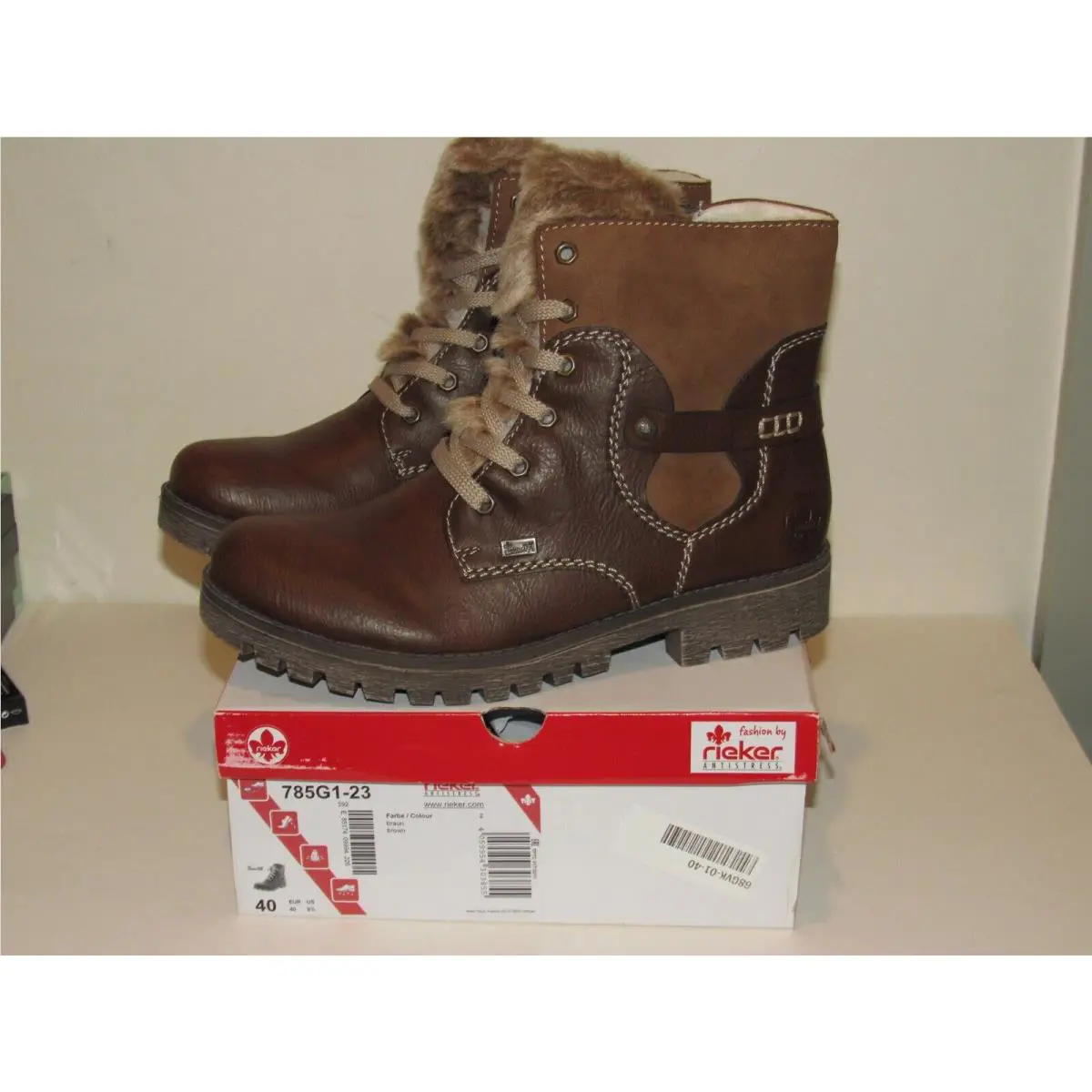 Rieker shoes - Rieker Payton G1 - Payton - Brown (UPC: 8517409994226) 4
