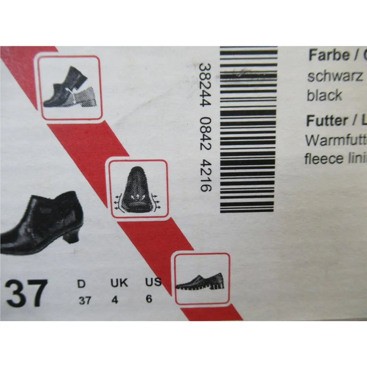 Rieker shoes - Black (UPC: 889304309626) 4