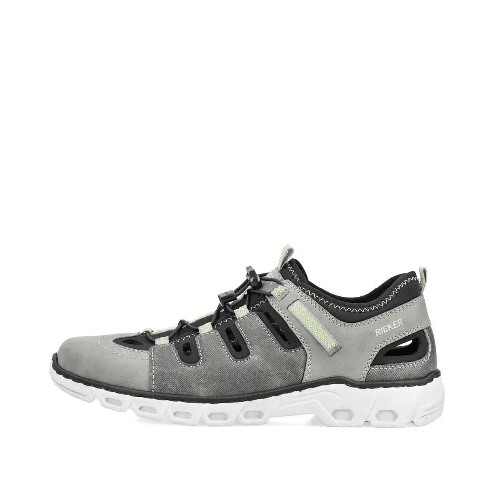 Rieker shoes - Cement/Schwarz/Rauch 0