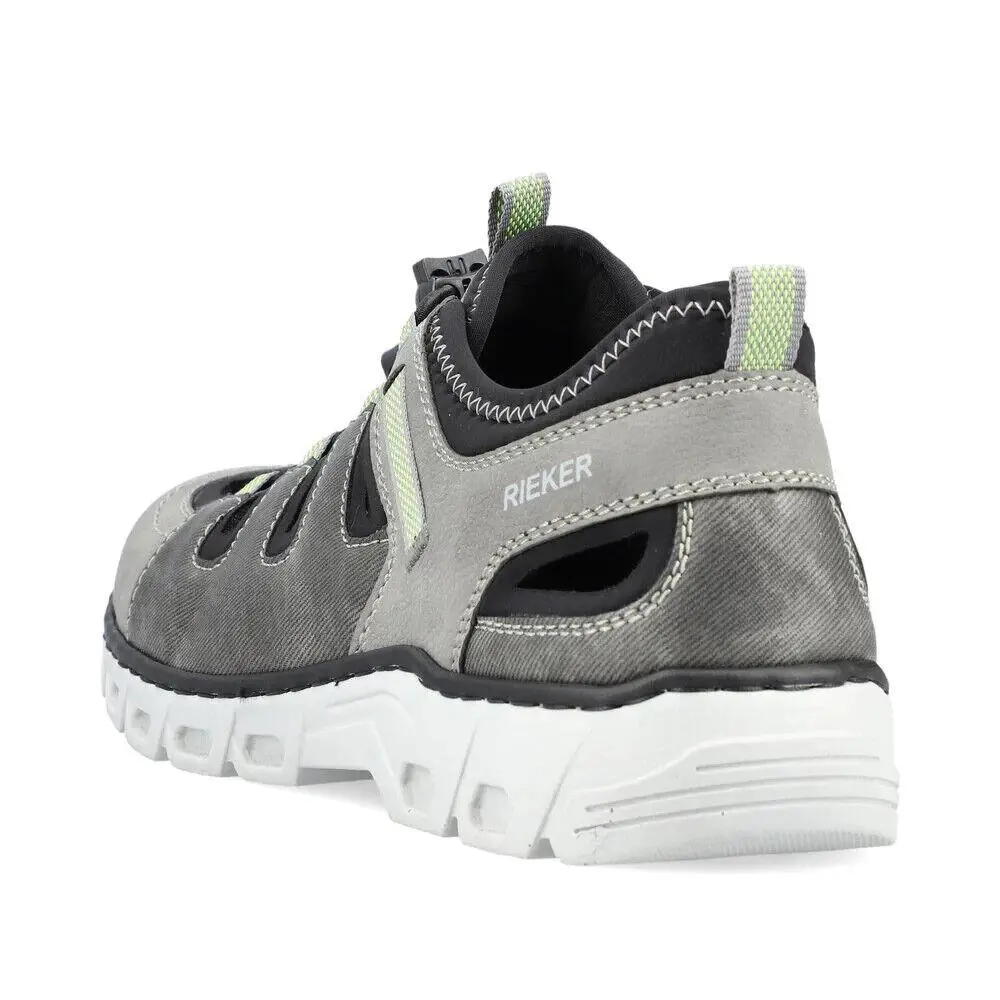 Rieker shoes - Cement/Schwarz/Rauch 3