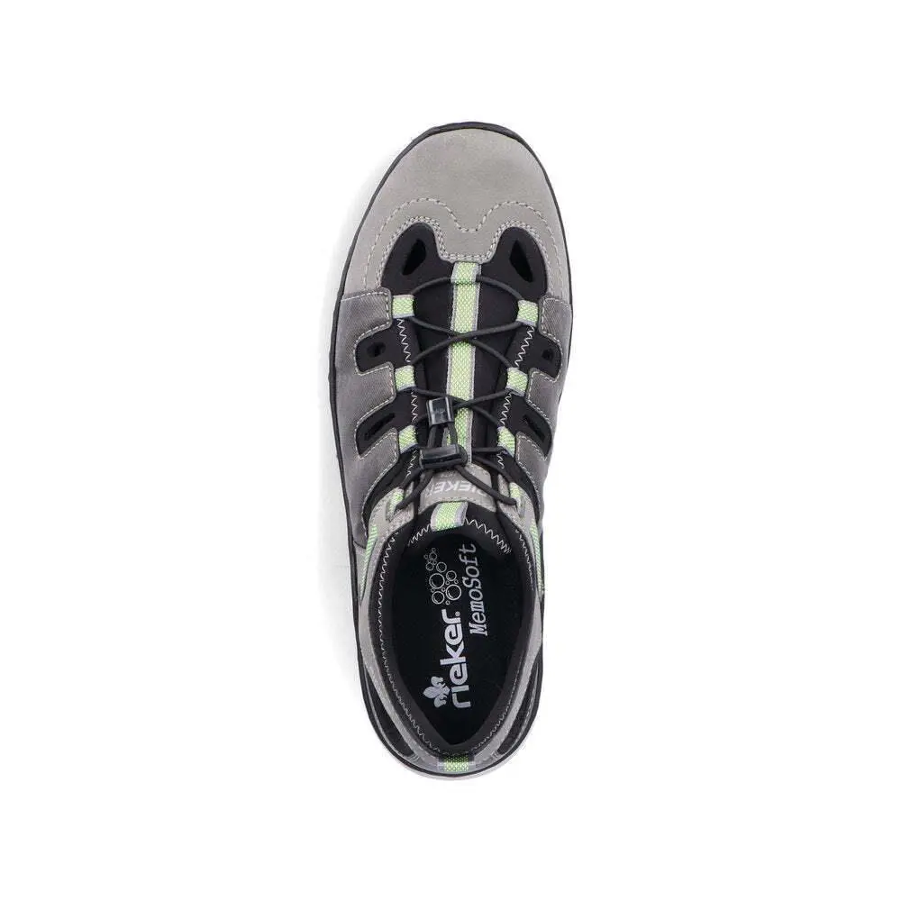 Rieker shoes - Cement/Schwarz/Rauch 4