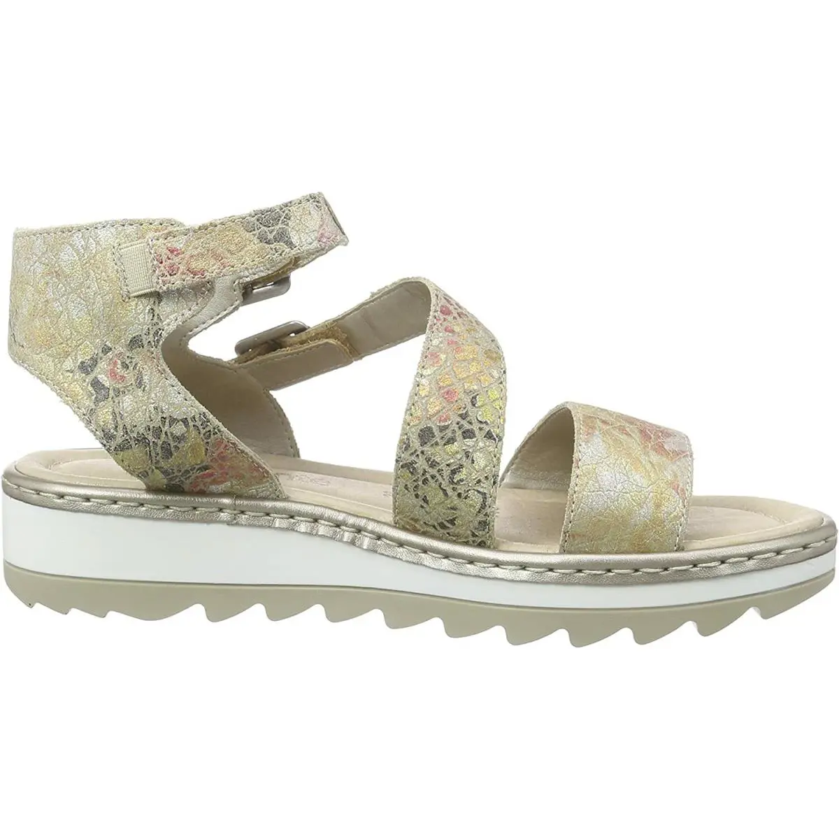 Rieker shoes - R7752-90 - R7752-90 - Beige/ Silver (UPC: 4020933837760) 1