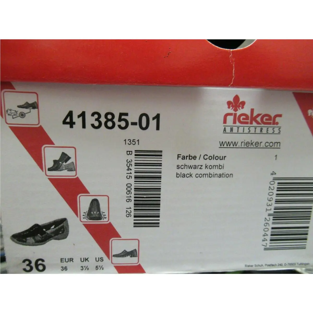 Rieker shoes - Black 4