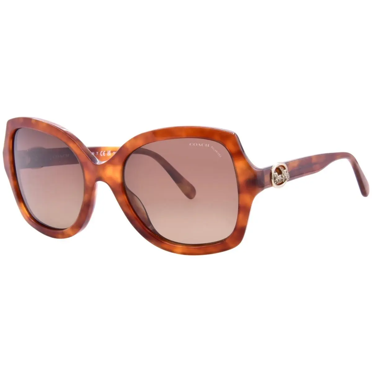 L1147 HC8295 5774T5 Sunglasses Women`s Tortoise/polarized Brown 56-21-140 by Coach